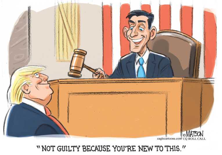 Political/Editorial Cartoon by RJ Matson, Cagle Cartoons on Ryan Explains President’s Missteps