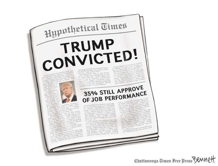 Political/Editorial Cartoon by Clay Bennett, Chattanooga Times Free Press on Russia Probe Angers President