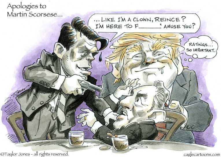 Political/Editorial Cartoon by Taylor Jones, Tribune Media Services on Scaramucci Ousted