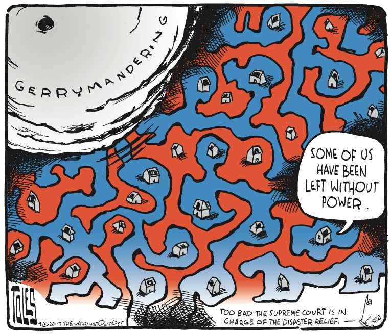Political/Editorial Cartoon by Tom Toles, Washington Post on Republican Party in Disarray