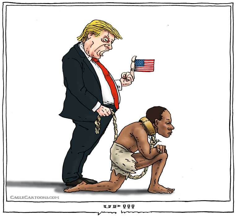 Political/Editorial Cartoon by Joep Bertrams, Het Parool, Amsterdam, Netherlands on Trump: “Fire the SOBs”