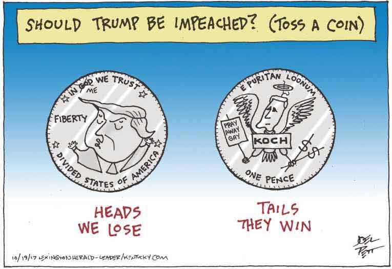 Political/Editorial Cartoon by Joel Pett, Lexington Herald-Leader, CWS/CartoonArts Intl. on GOP Lauds “Middle Class” Tax Cut