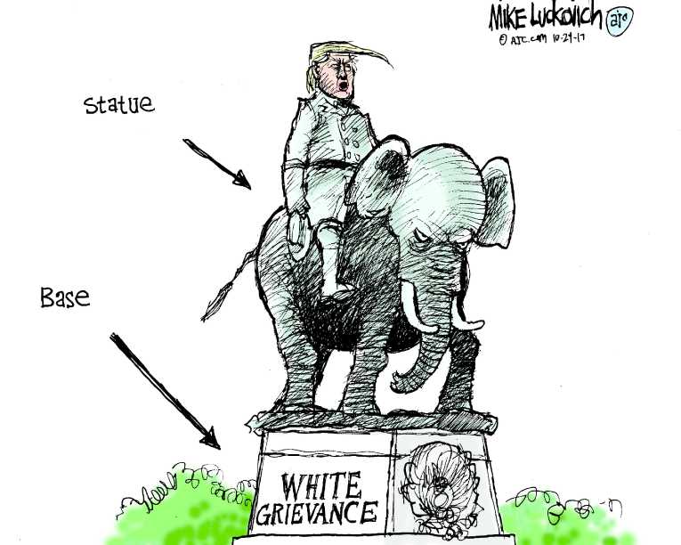 Political/Editorial Cartoon by Mike Luckovich, Atlanta Journal-Constitution on GOP Battling Within