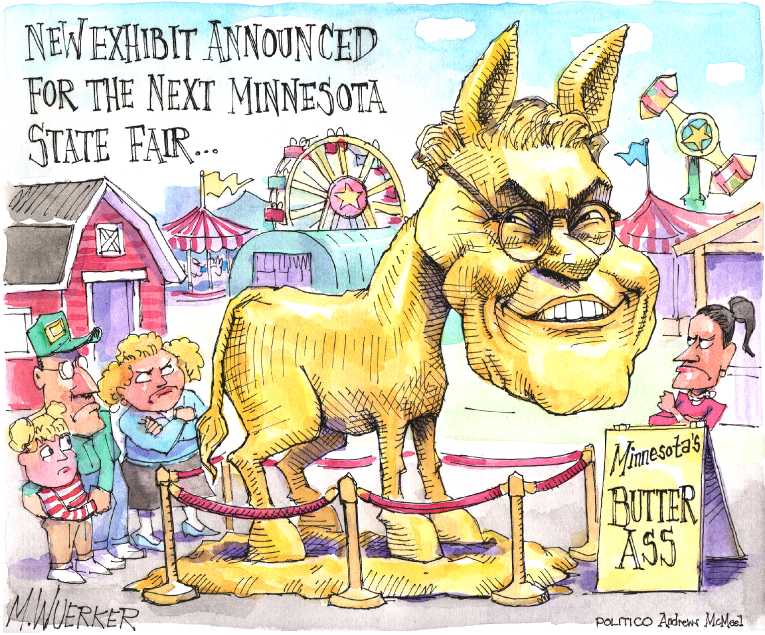 Political/Editorial Cartoon by Matt Wuerker, Politico on Sex Scandals Rock U.S.