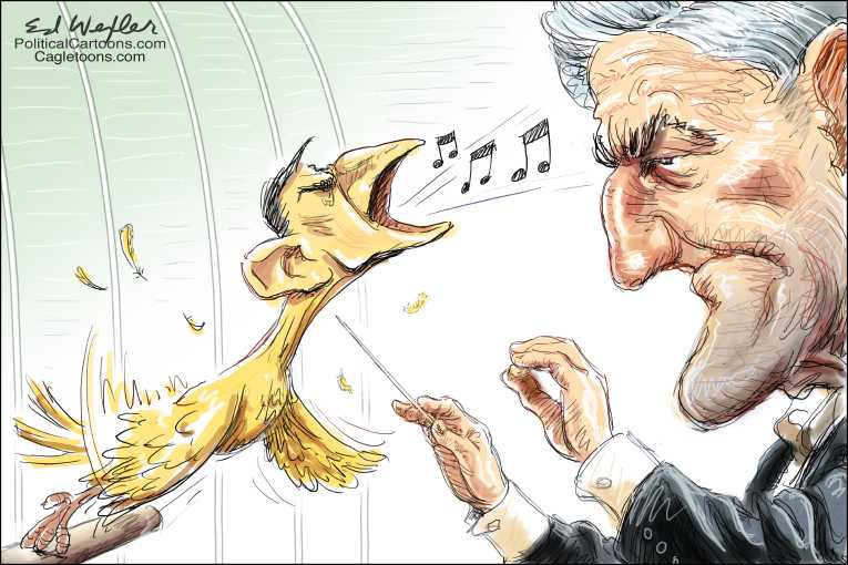 Political/Editorial Cartoon by Ed Wexler, PoliticalCartoons.com on Flynn Pleads Guilty