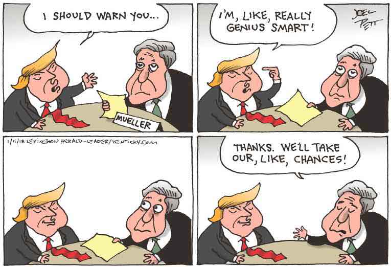 Political/Editorial Cartoon by Joel Pett, Lexington Herald-Leader, CWS/CartoonArts Intl. on President Stumbles Over Anthem