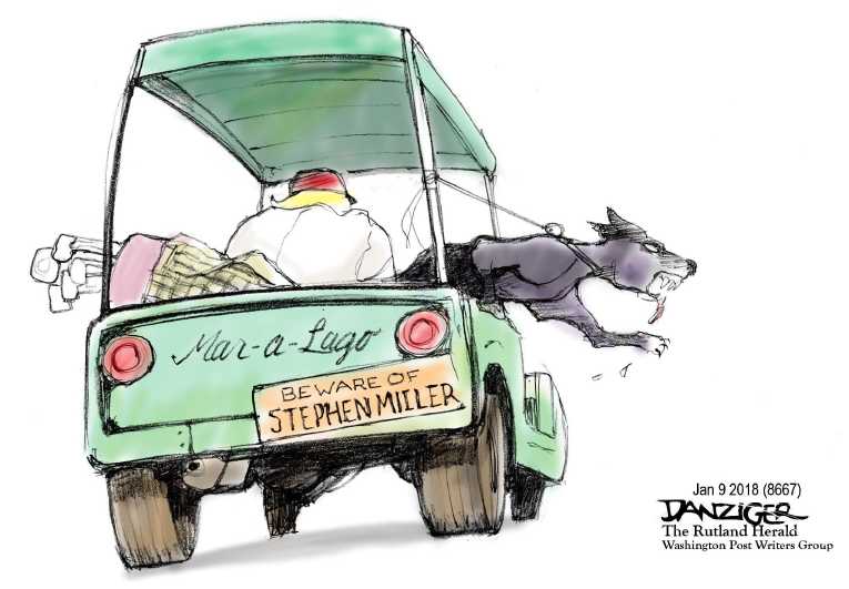 Political/Editorial Cartoon by Jeff Danziger on Deportations Increasing
