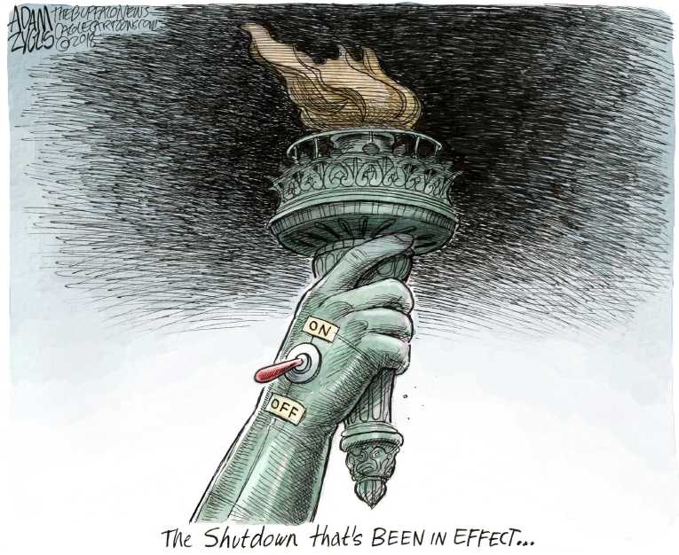 Political/editorial cartoon