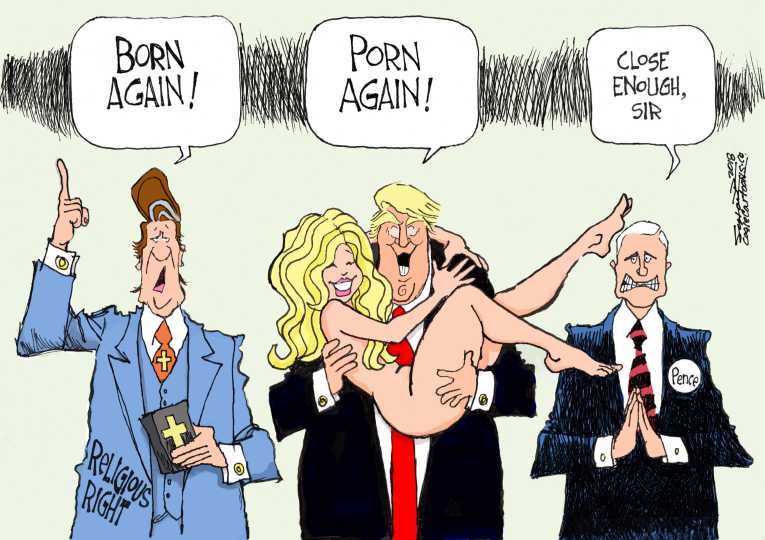 Political Cartoon on 'Trump Presidency a Dream' by Bill Schorr, Cagle  Cartoons at The Comic News