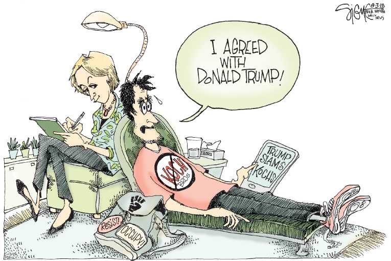 Political Cartoon On In Other News By Signe Wilkinson Philadelphia Daily News At The Comic News