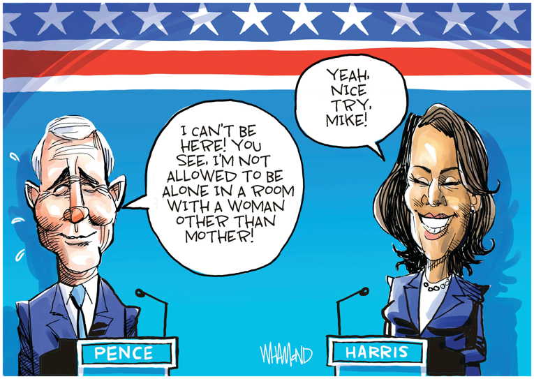 Political/Editorial Cartoon by Dave Whamond, Canada, PoliticalCartoons.com on Election Days Nears