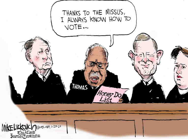 Political Cartoon On 'Supreme Court Grows' By Mike Luckovich, Atlanta ...