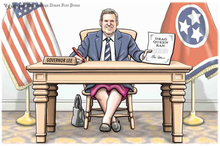 Political Cartoon On Fight Against Wokeness Escalates By Clay Bennett