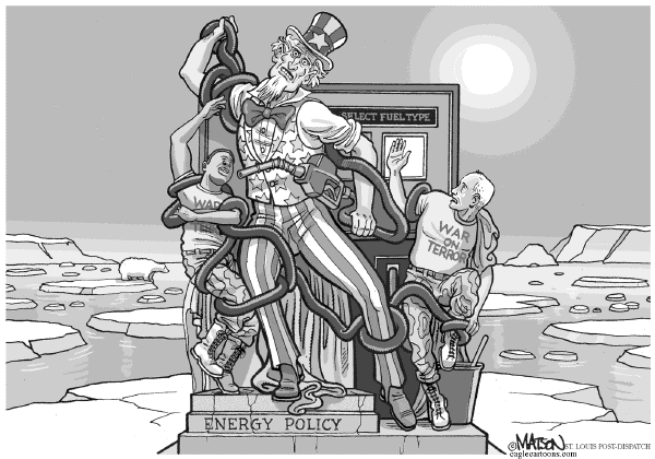 Editorial Cartoon by RJ Matson, Cagle Cartoons on Global Warming