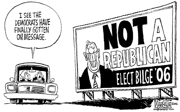 Editorial Cartoon by Doug Marlette, Tallahasee Democrat on Fall Campaigns Heat Up