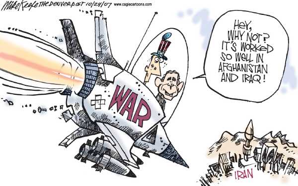 The Comic News: Editorial Cartoon by Mike Keefe, Denver Post on Iran ...