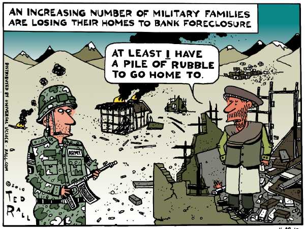 The Comic News: Political/Editorial Cartoon by Ted Rall on War in ...