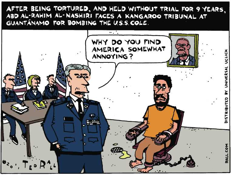 Political/Editorial Cartoon by Ted Rall on In Other News