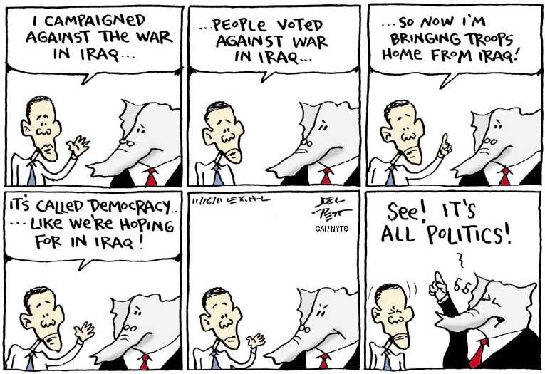 Political/Editorial Cartoon by Joel Pett, Lexington Herald-Leader, CWS/CartoonArts Intl. on In Other News