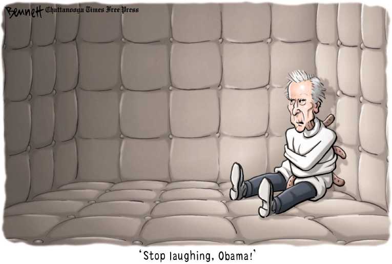 Political/Editorial Cartoon by Clay Bennett, Chattanooga Times Free Press on GOP Basking In Afterglow