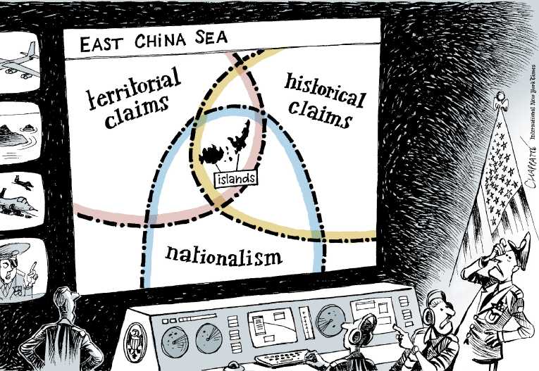 Political/Editorial Cartoon by Patrick Chappatte, International Herald Tribune on In Other News