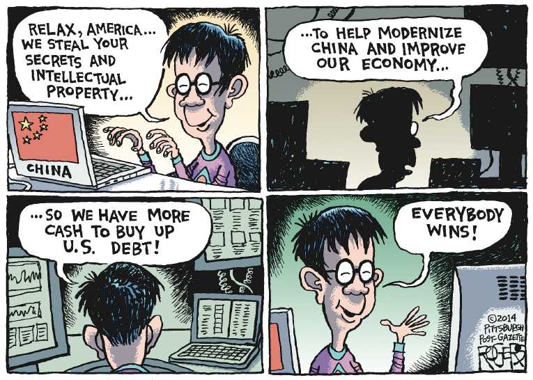 Political/Editorial Cartoon by Rob Rogers, The Pittsburgh Post-Gazette on In Other News