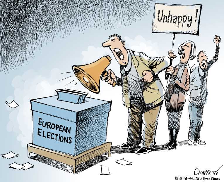 Political/Editorial Cartoon by Patrick Chappatte, International Herald Tribune on In Other News