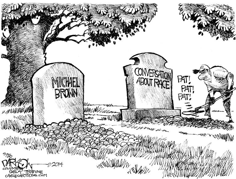 Political/Editorial Cartoon by John Darkow, Columbia Daily Tribune, Missouri on “Military Tactics Required”