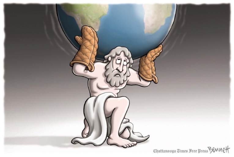 Political/Editorial Cartoon by Clay Bennett, Chattanooga Times Free Press on In Other News