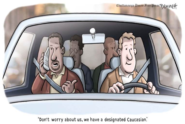 Political/Editorial Cartoon by Clay Bennett, Chattanooga Times Free Press on No Indictment for Wilson