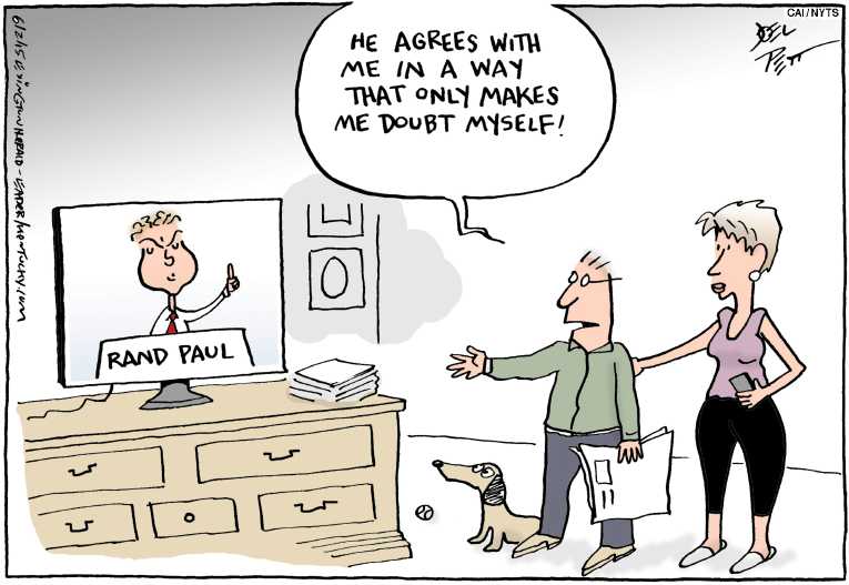 Political/Editorial Cartoon by Joel Pett, Lexington Herald-Leader, CWS/CartoonArts Intl. on Presidential Hopeful Field Expands