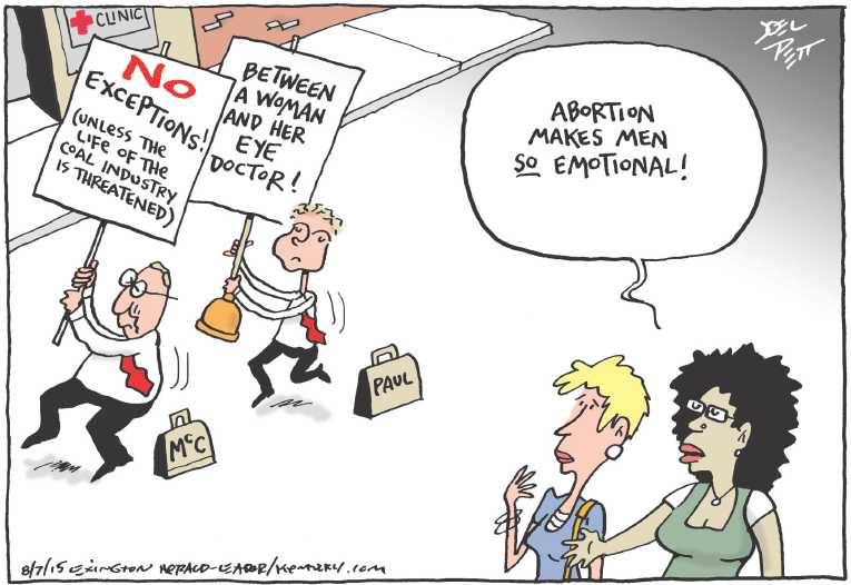 Political/Editorial Cartoon by Joel Pett, Lexington Herald-Leader, CWS/CartoonArts Intl. on Trump Rises in GOP Polls