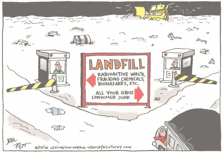 Political/Editorial Cartoon by Joel Pett, Lexington Herald-Leader, CWS/CartoonArts Intl. on In Other News