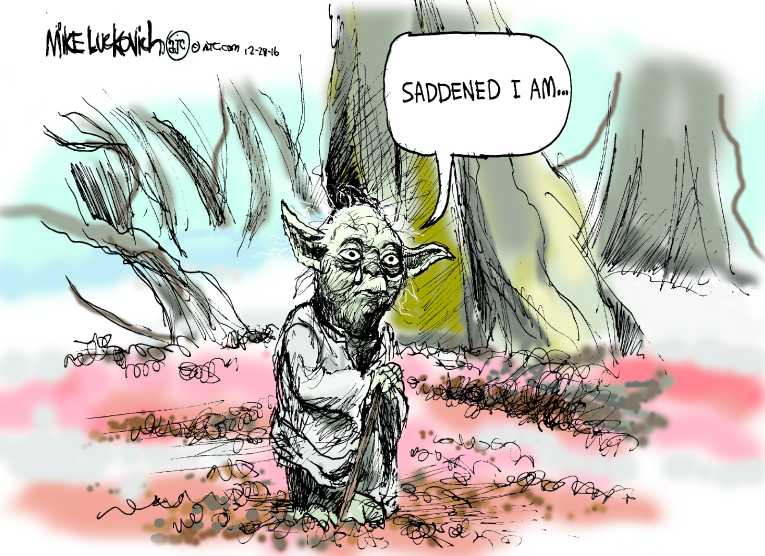 Political/Editorial Cartoon by Mike Luckovich, Atlanta Journal-Constitution on In Other News