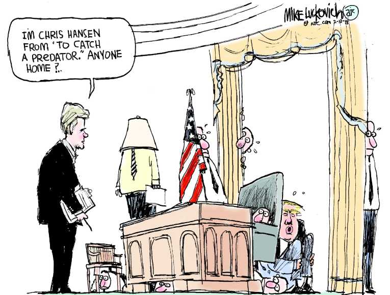 Political Cartoon on 'GOP Targeting Investigation' by Mike Luckovich ...