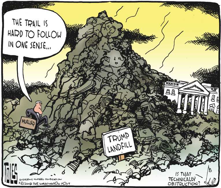 Political/Editorial Cartoon by Tom Toles, Washington Post on Kushner Deals Target of Inquiry