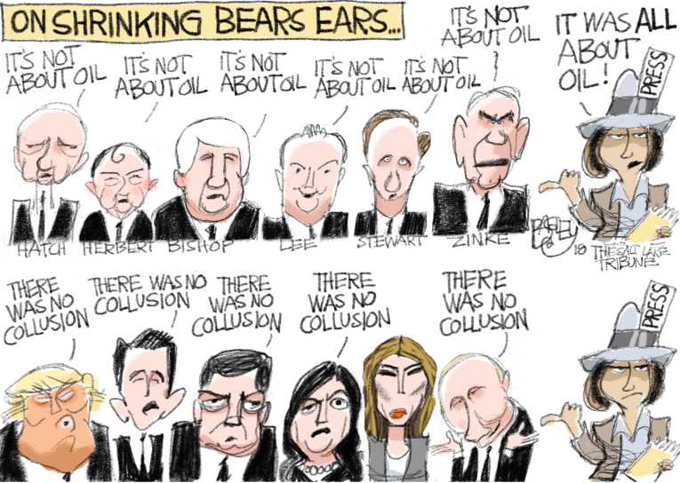 Political/Editorial Cartoon by Pat Bagley, Salt Lake Tribune on In Other News