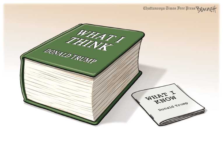 Political/Editorial Cartoon by Clay Bennett, Chattanooga Times Free Press on President Eyes China