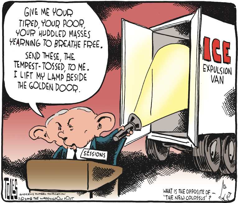 Political/Editorial Cartoon by Tom Toles, Washington Post on In Other News