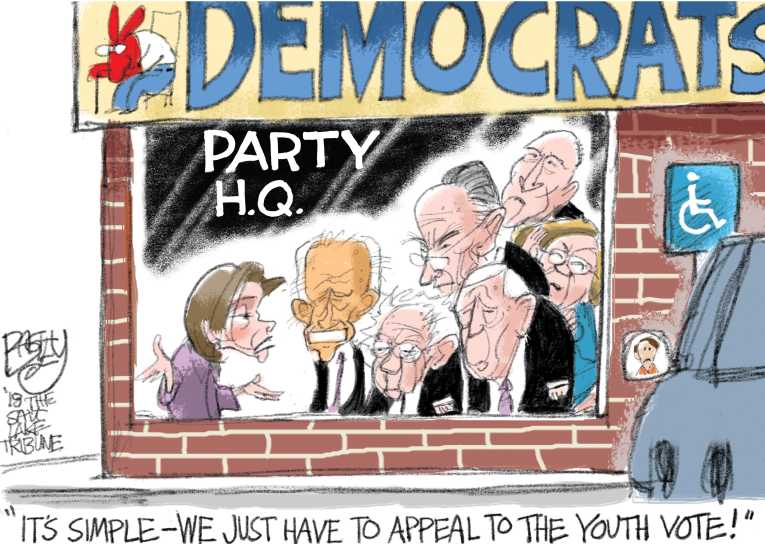 Political/Editorial Cartoon by Pat Bagley, Salt Lake Tribune on In Other News