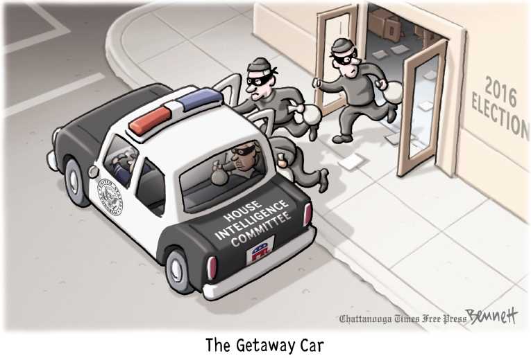 Political/Editorial Cartoon by Clay Bennett, Chattanooga Times Free Press on Trump Defense Taking Shape