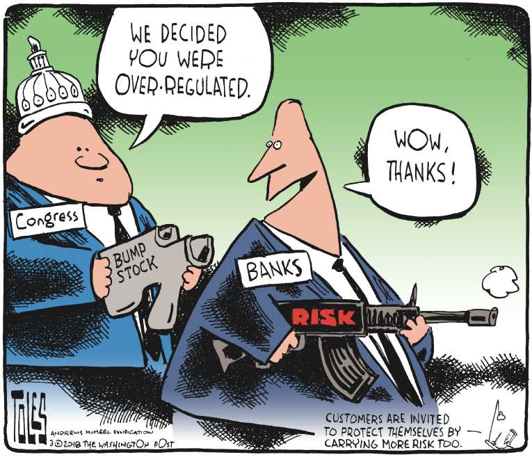 Political/Editorial Cartoon by Tom Toles, Washington Post on In Other News