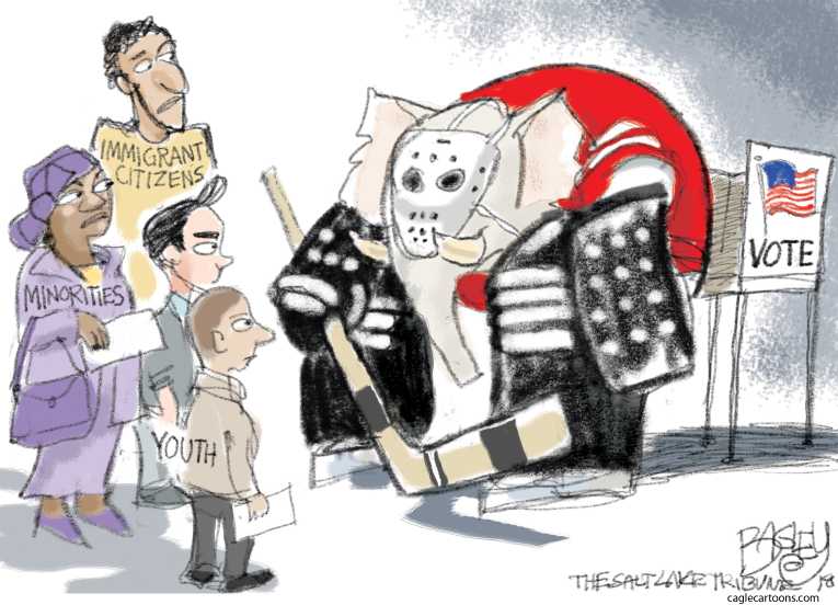 Political/Editorial Cartoon by Pat Bagley, Salt Lake Tribune on In Other News