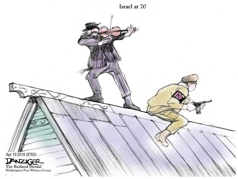 Political/Editorial Cartoon by Jeff Danziger on In Other News