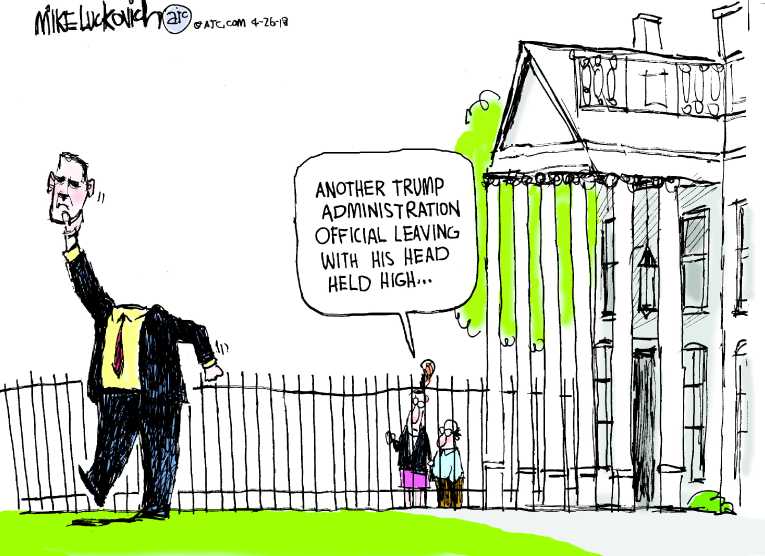 Political/Editorial Cartoon by Mike Luckovich, Atlanta Journal-Constitution on Jackson Dismissed