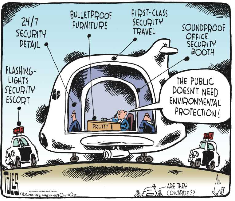 Political/Editorial Cartoon by Tom Toles, Washington Post on In Other News