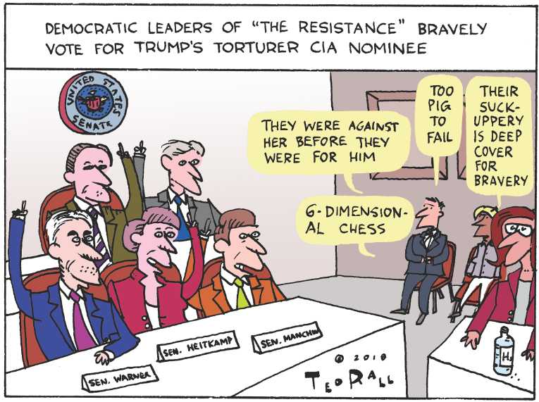 Political/Editorial Cartoon by Ted Rall on In Other News