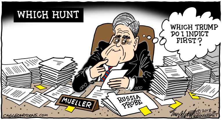 Political/Editorial Cartoon by Bob Engelhart, Hartford Courant on President Unlikely to Testify