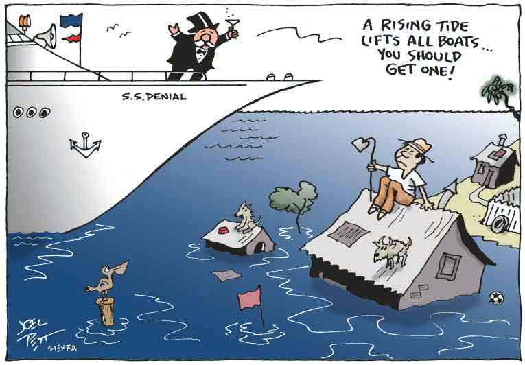 Political/Editorial Cartoon by Joel Pett, Lexington Herald-Leader, CWS/CartoonArts Intl. on In Other News