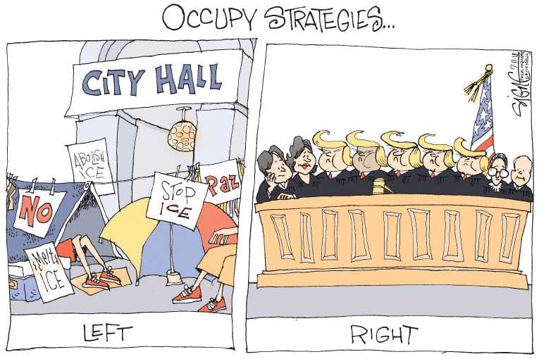 Political/Editorial Cartoon by Signe Wilkinson, Philadelphia Daily News on In Other News